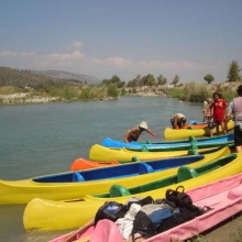 Canoes made of brick